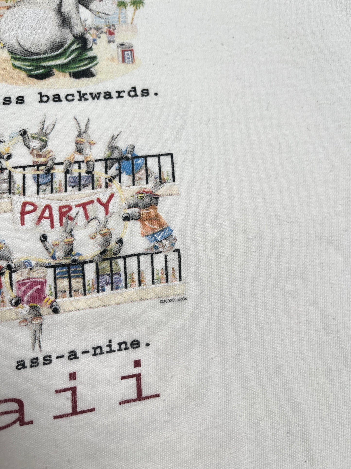 2002 Maui - Hawaii humor t-shirt - Talla XL