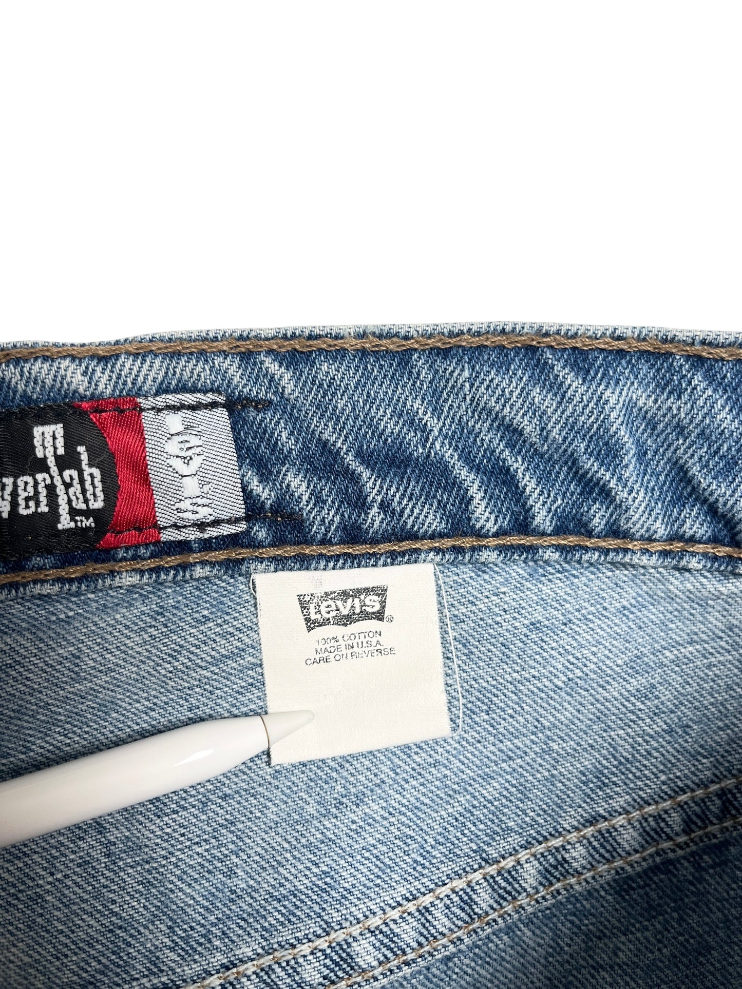 1990s Levi’s Silver Tab Loose denim Pant Azul - Talla 34