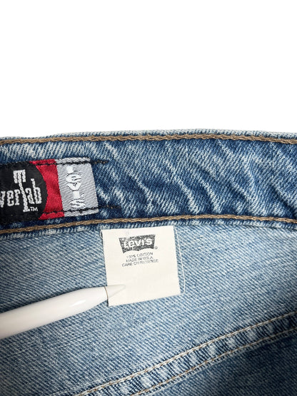 1990s Levi’s Silver Tab Loose denim Pant Azul - Talla 34