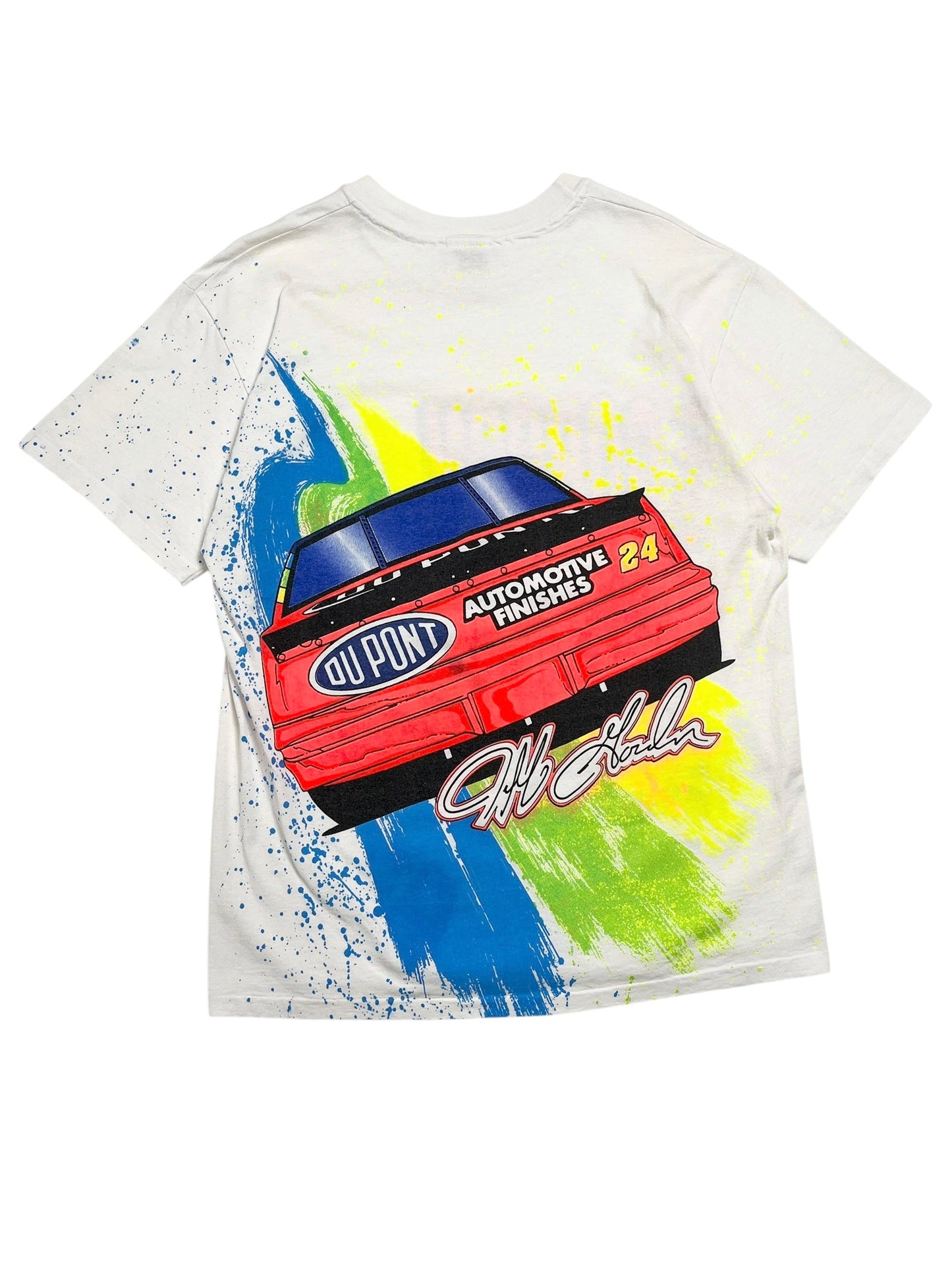 1993 NASCAR Jeff Gordon DuPont T-Shirt - Talla L