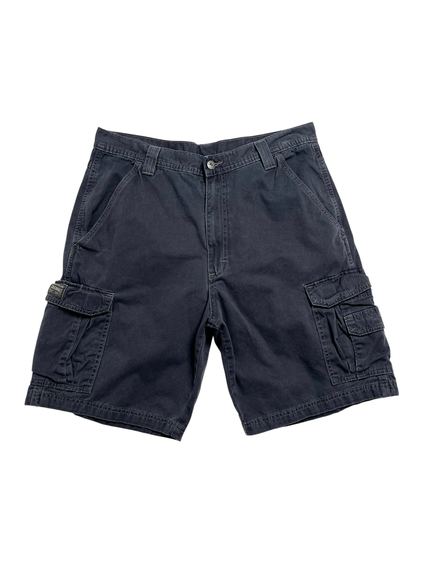 Wrangler Cargó Short Azul - Talla W34