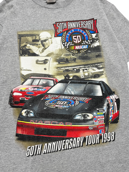 1998 Nascar 50th Anniversary T-shirt - Talla L