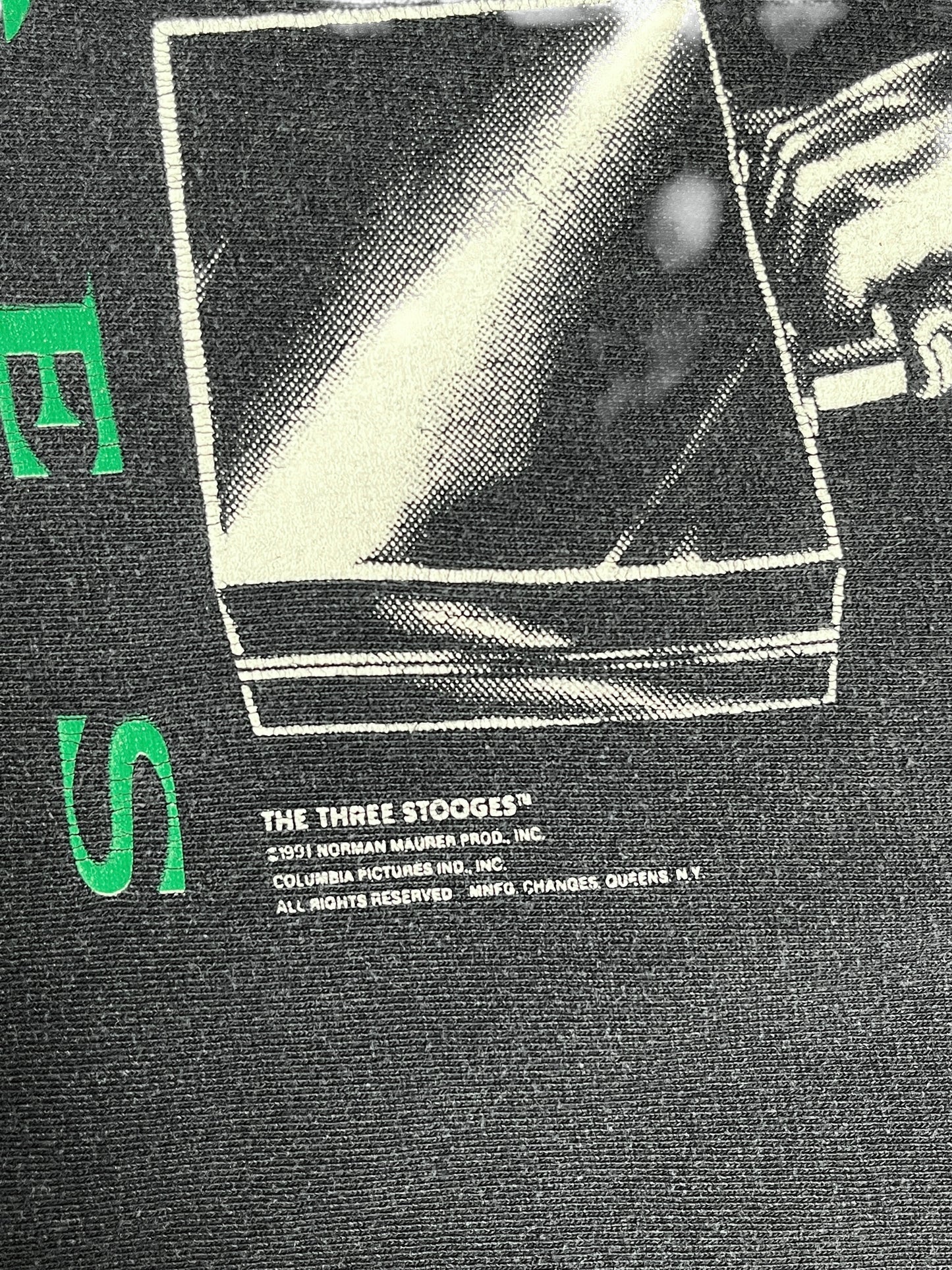 1991 The Three Stooges T-Shirt - Talla L