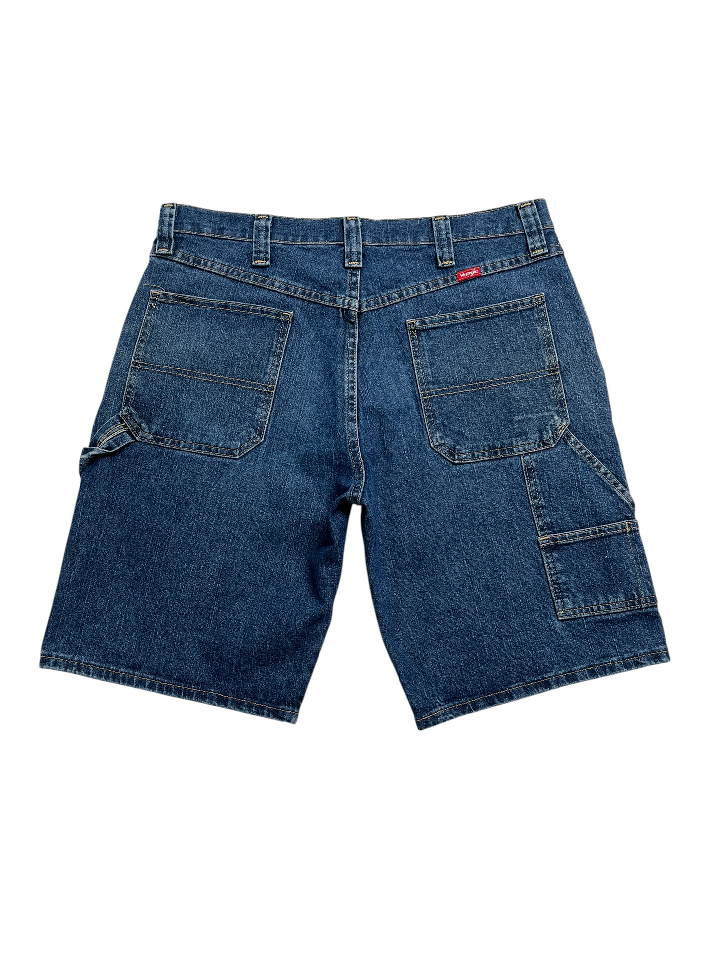 Vintage Wrangler Carpenter Denim Short Azul - Talla W35