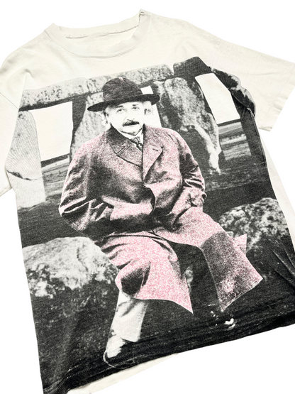 1990s Albert Einstein T-shirt - Talla M