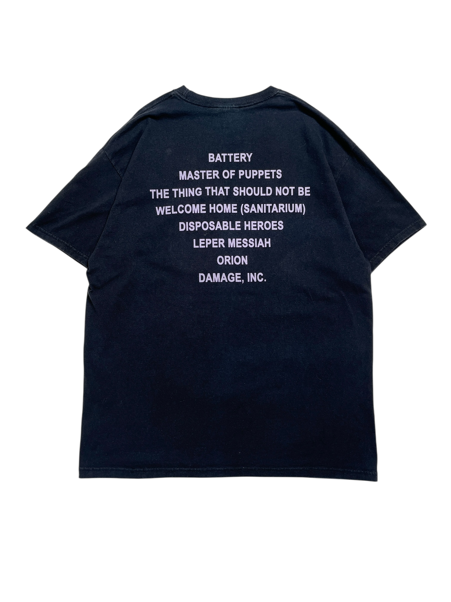 2007 Metallica Master Of Puppets T-Shirt - Talla L