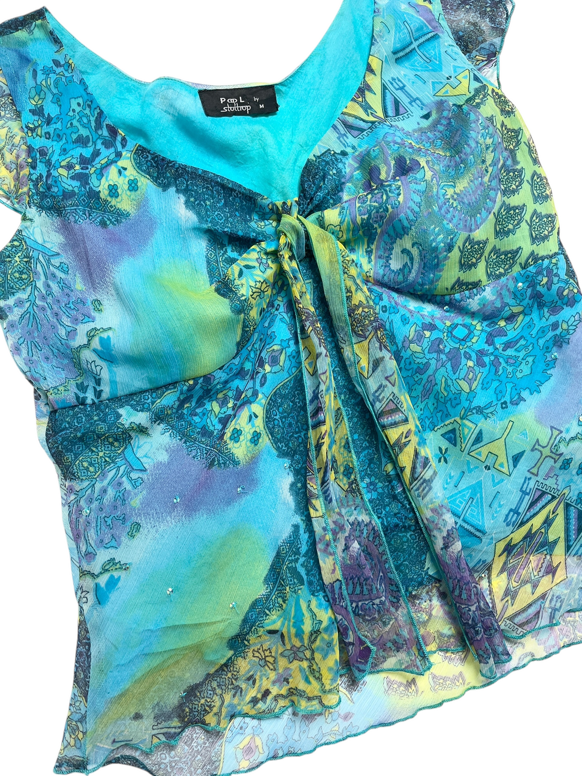 Y2K Pool By Stottrop Top - Talla M
