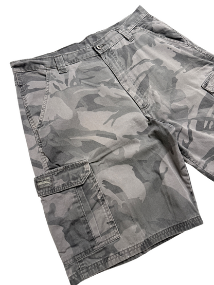 Wrangler Cargó Camuflaje Short gris - Talla W36