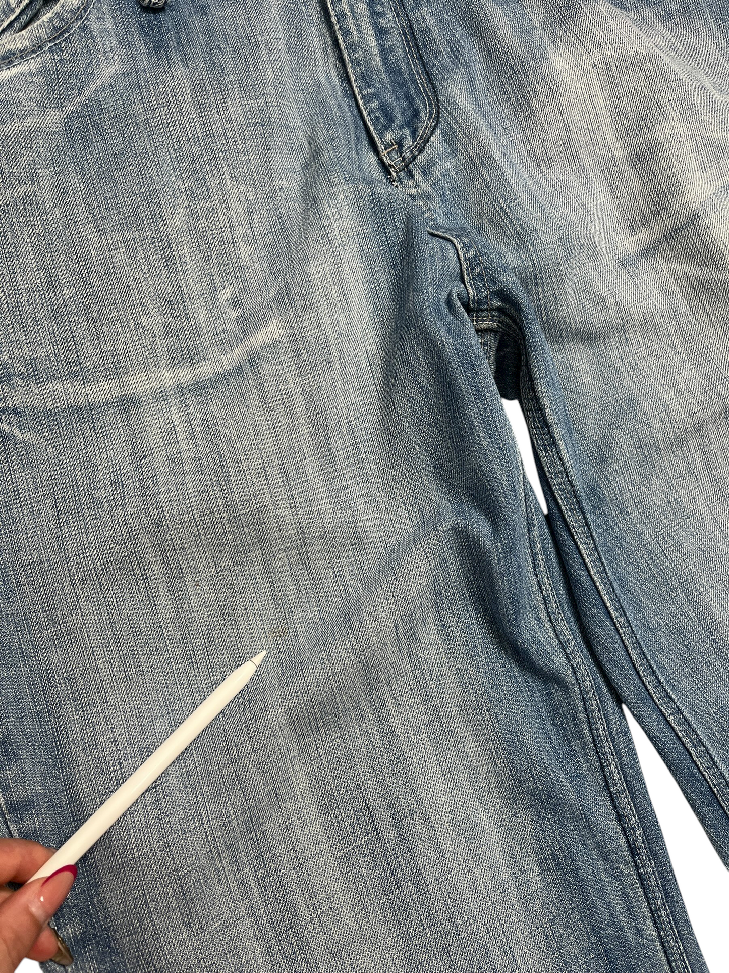 Y2K Artful Dodger Denim Baggy Pant azul- Talla 40