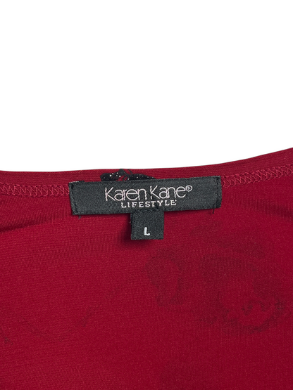 Y2K Karen Kane Top - Talla M/L