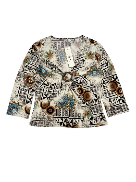 Y2K CDW Top Estampado Floral - Talla S/M