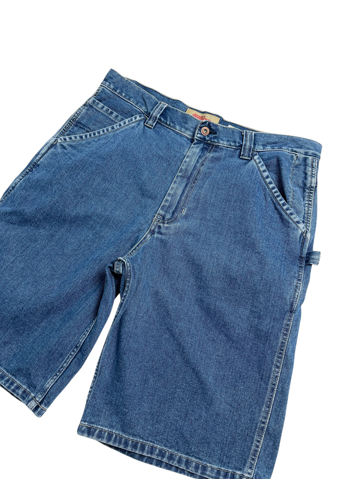 Old Navy’s Painter’s Carpenter Denim Short Azul - Talla 36