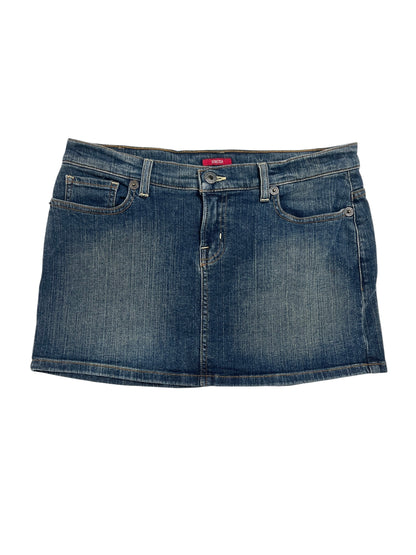 Y2K Guess Falda Denim Stretch Azul- Talla M