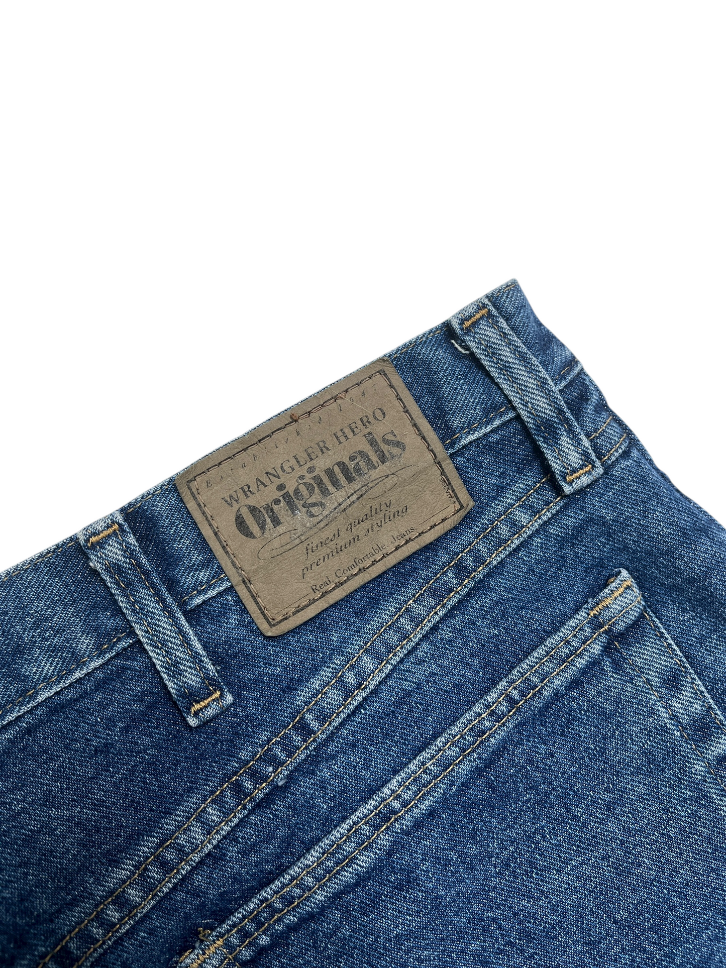 Vintage Wrangler Denim Short Azul- Talla 38