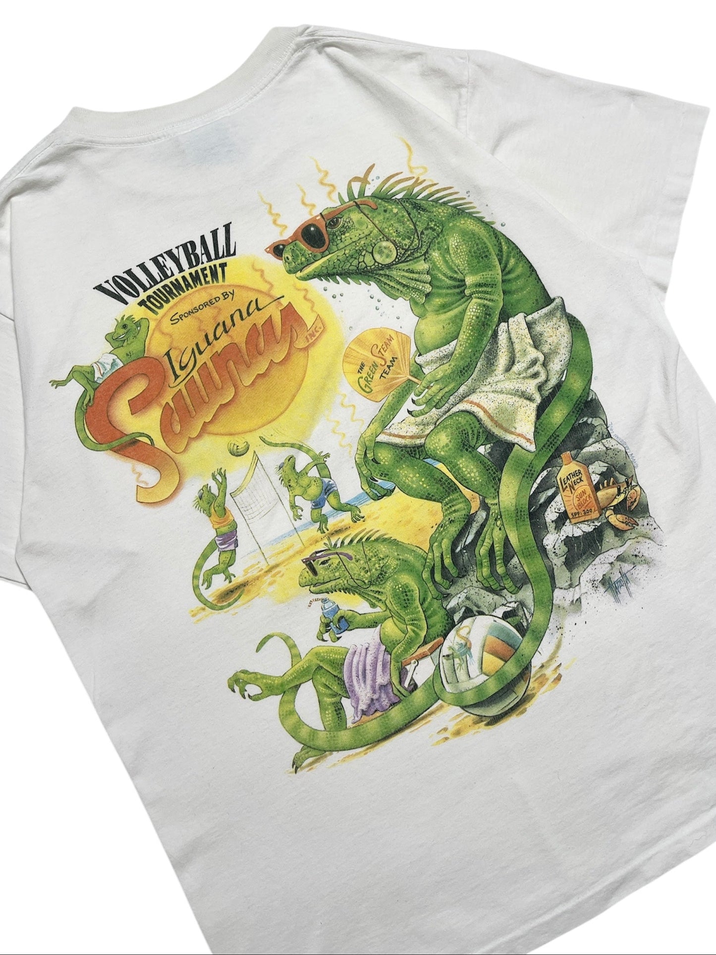 1994 Iguana Saunas T-shirt- Talla M/L