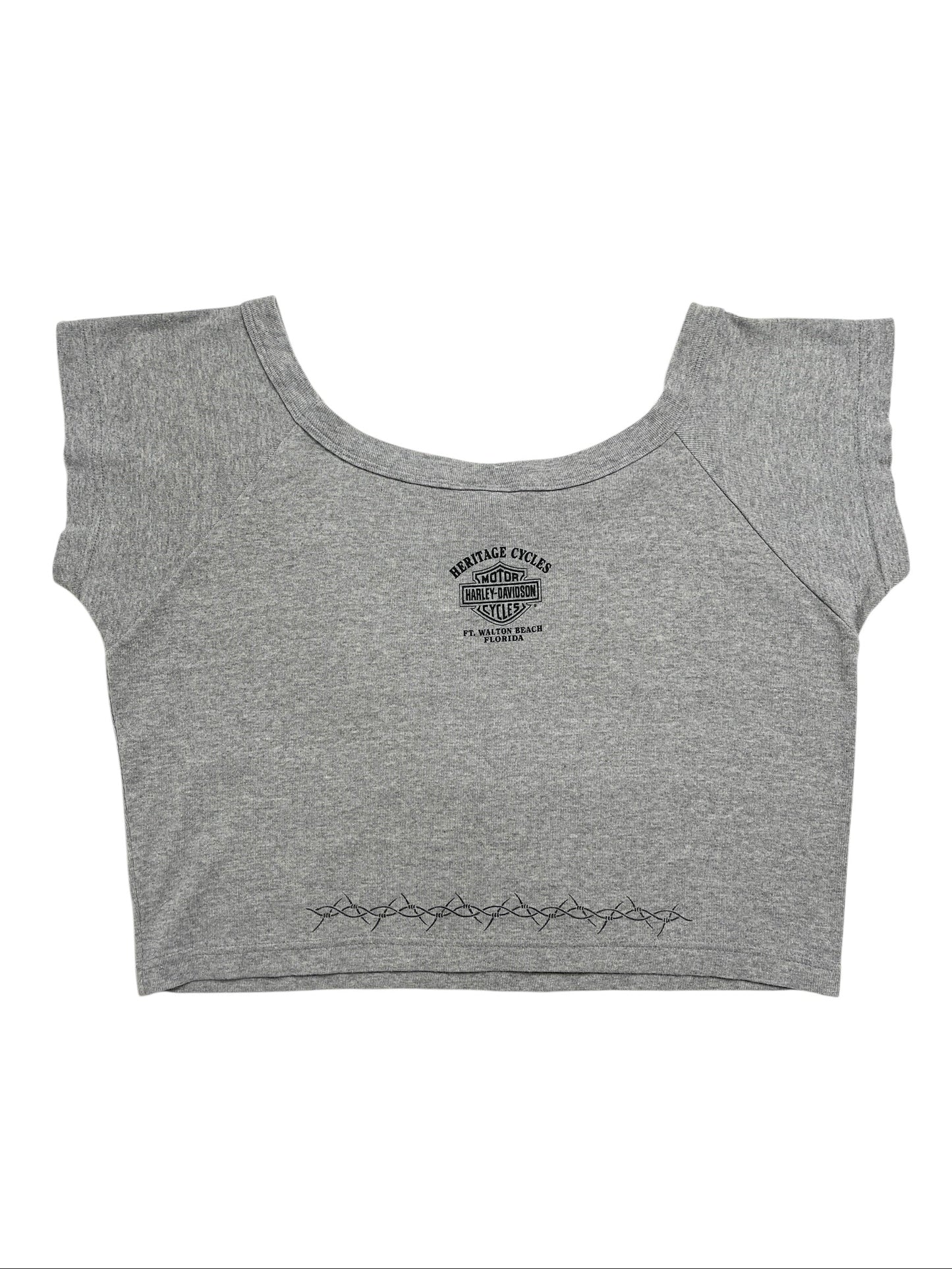 2002 Harley Davidson Crop Top - Talla XL