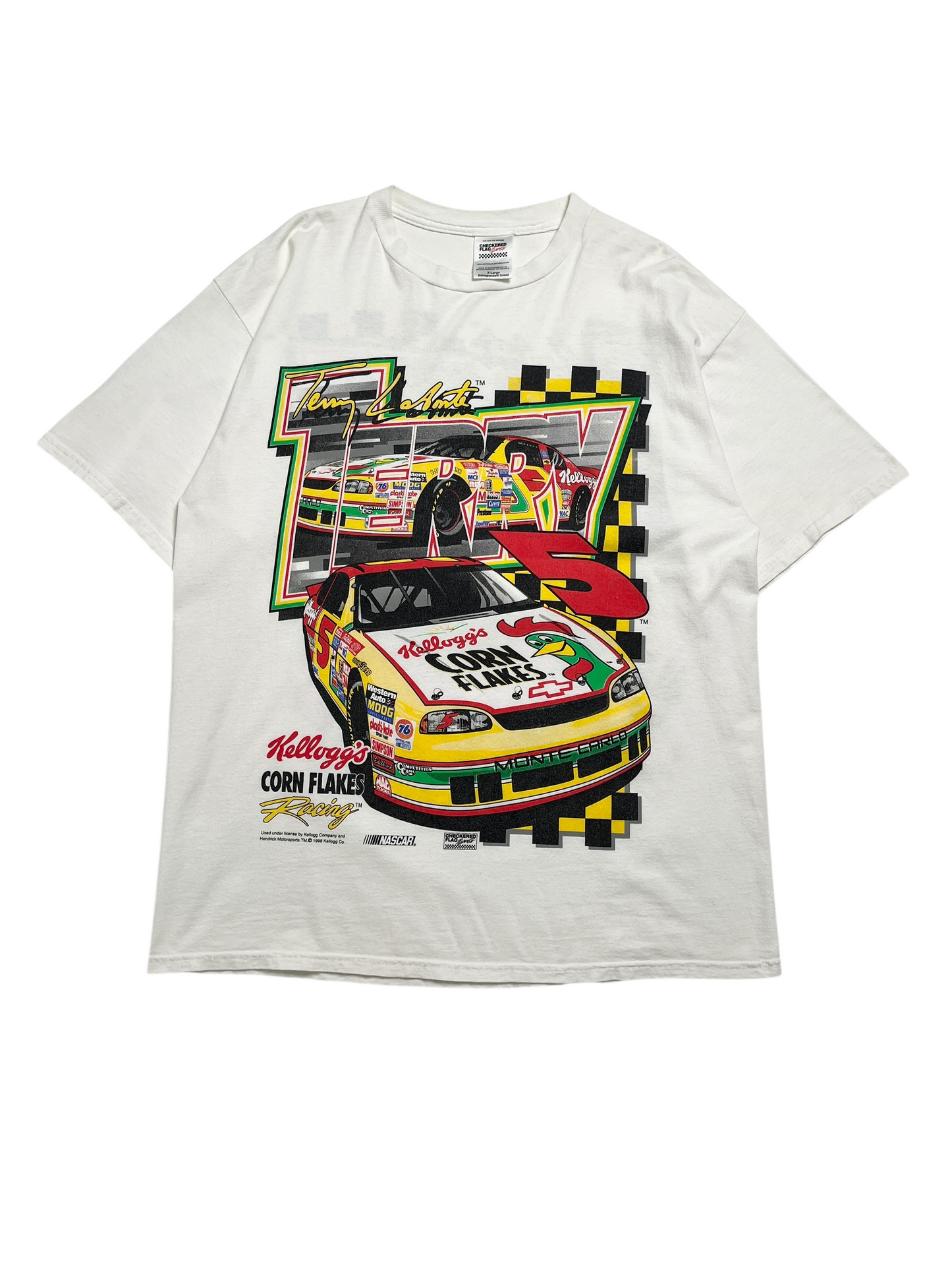 1998 Nascar Kellogg’s T-shirt - Talla XL