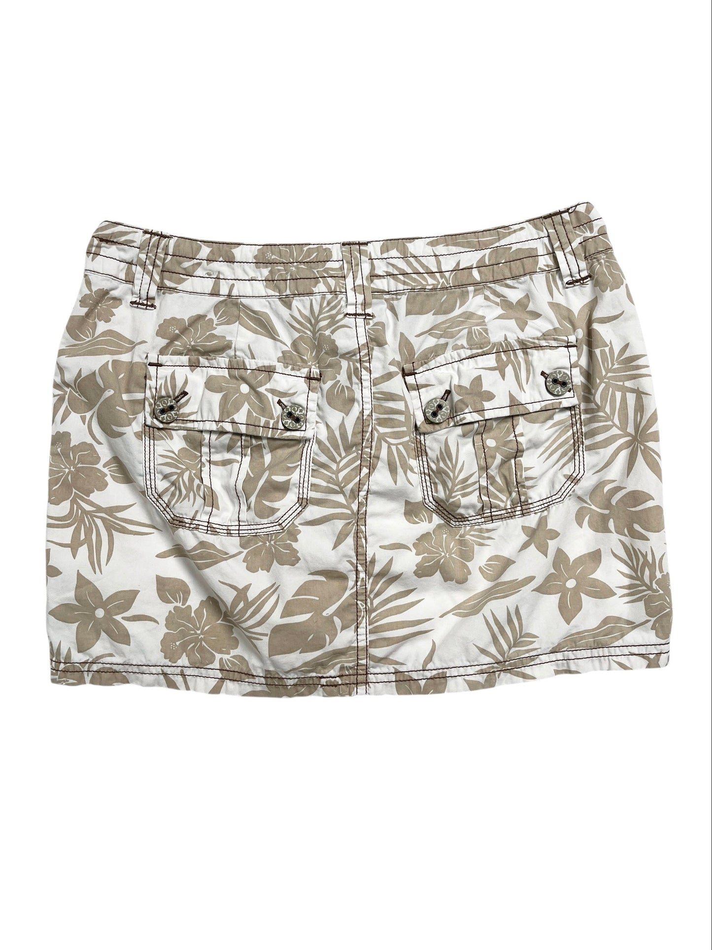 Y2K So Mini Falda Cargo Floral - Talla S