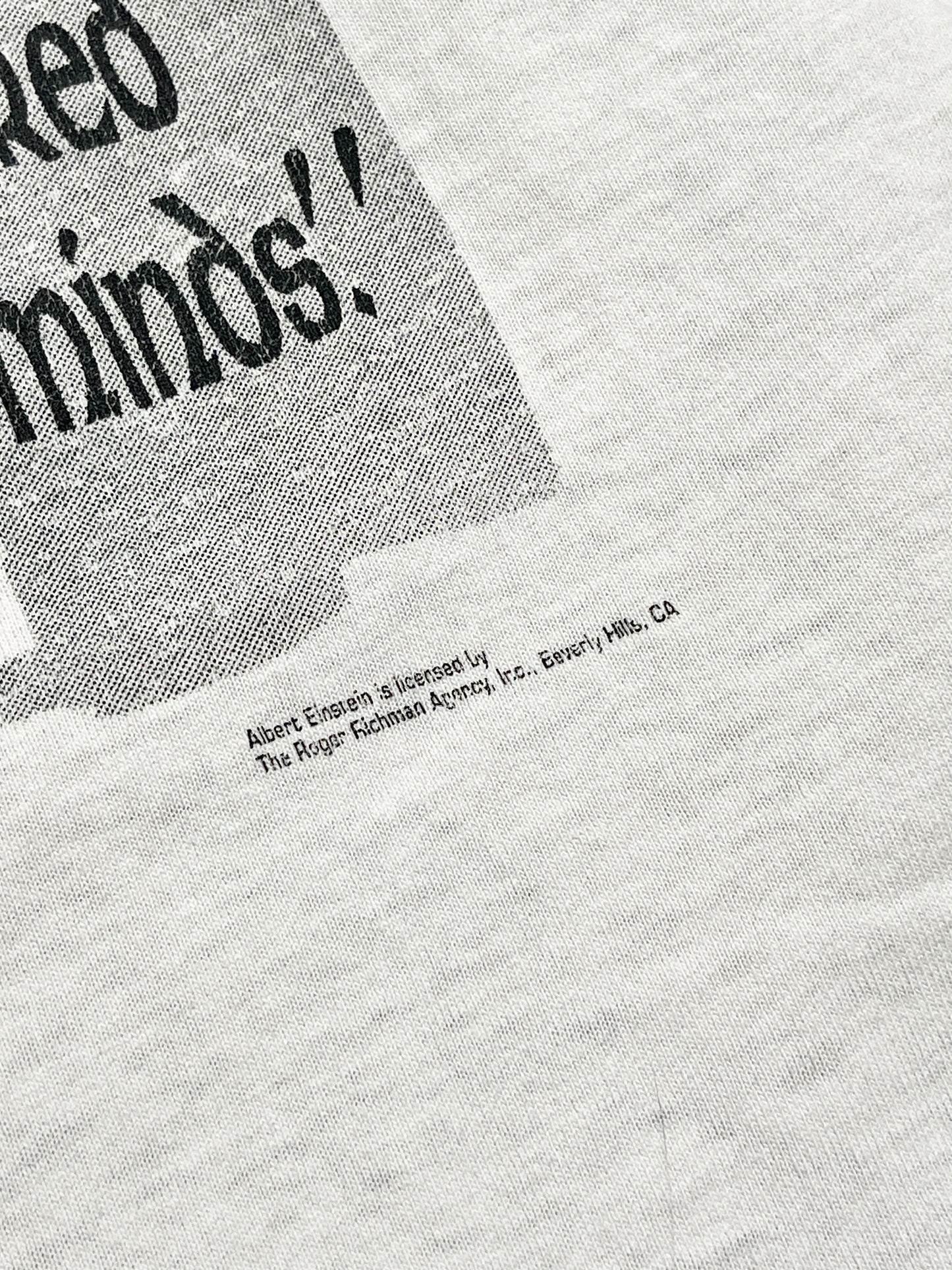 1990s Albert Einstein T-shirt - Talla M