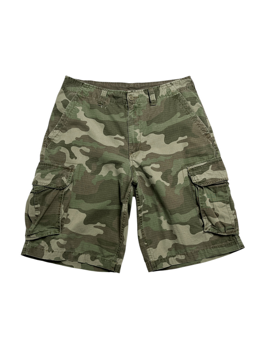 Faded Glory Cargo Camuflaje Short - Talla W33