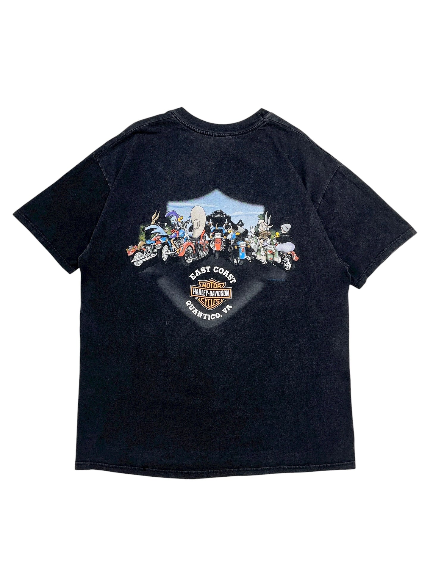 2000 Harley Davidson Looney Tunes T-Shirt - Talla XL