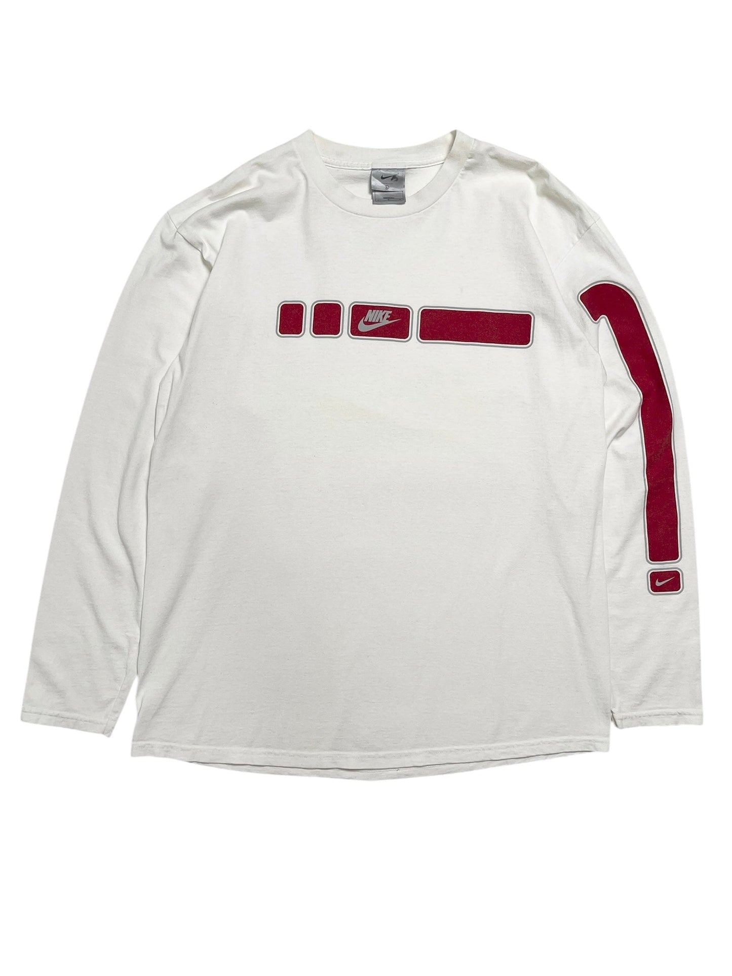 1990s Nike Manga Larga - Talla L