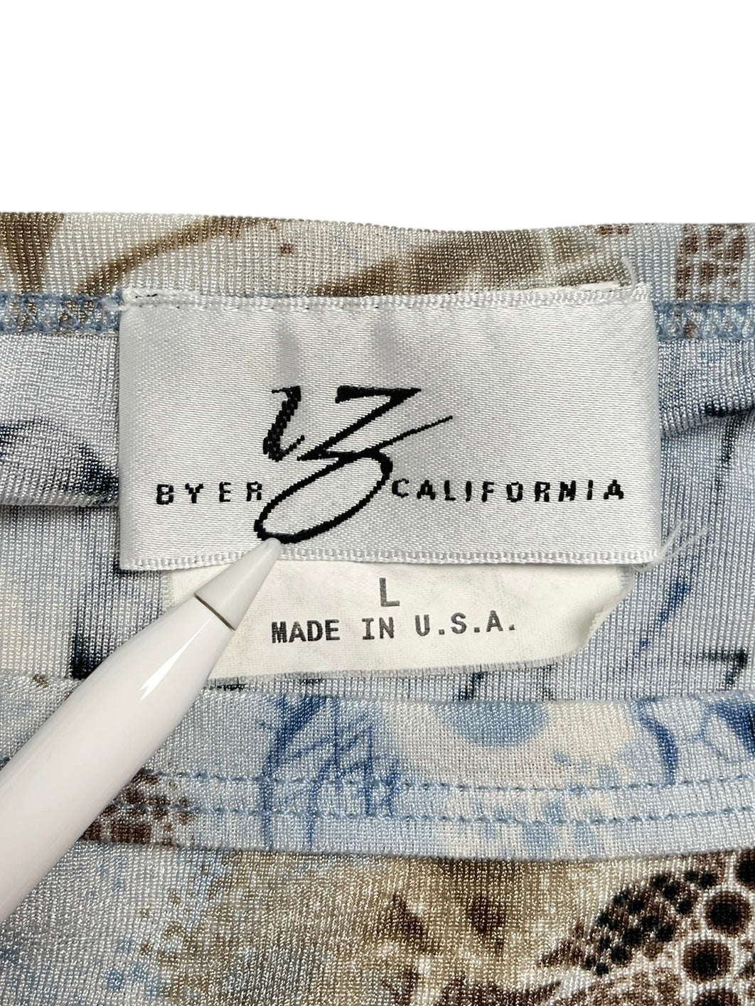 Y2K Byer Top Estampado Floral - Talla S/M