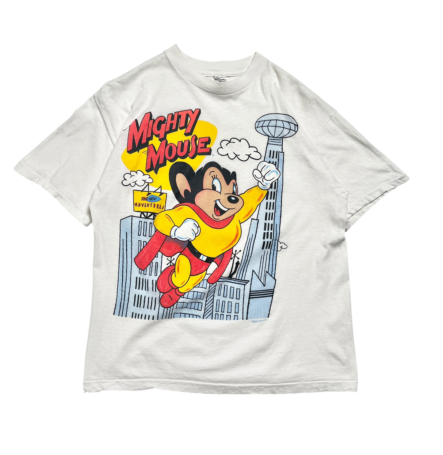 1988 Mighty Mouse Stanley Desantis T-shirt - Talla S