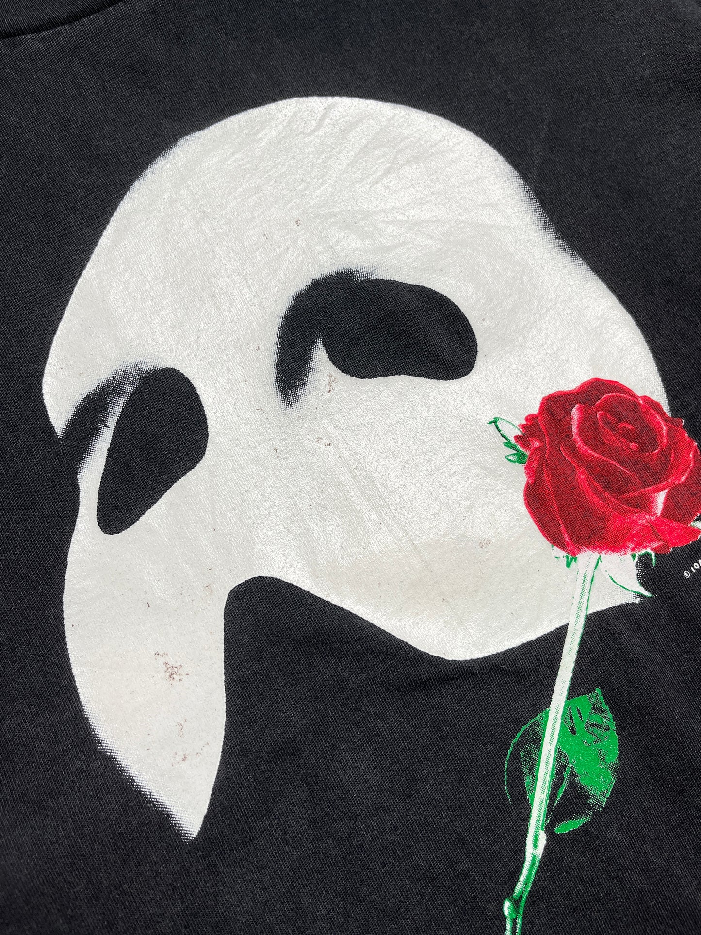 1990s The Phantom of Opera T-shirt - Talla XL