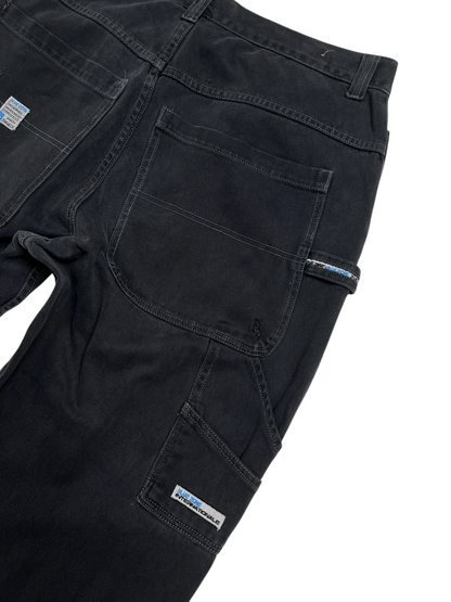 Blue zone Carpenter Denim Pant Negro - Talla 37