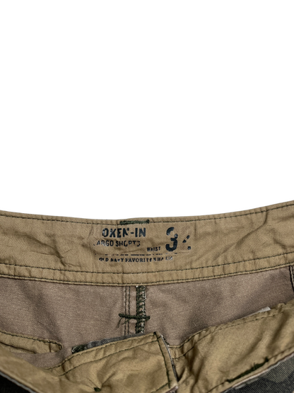 Droken-in Cargo Camuflaje Short - Talla 33