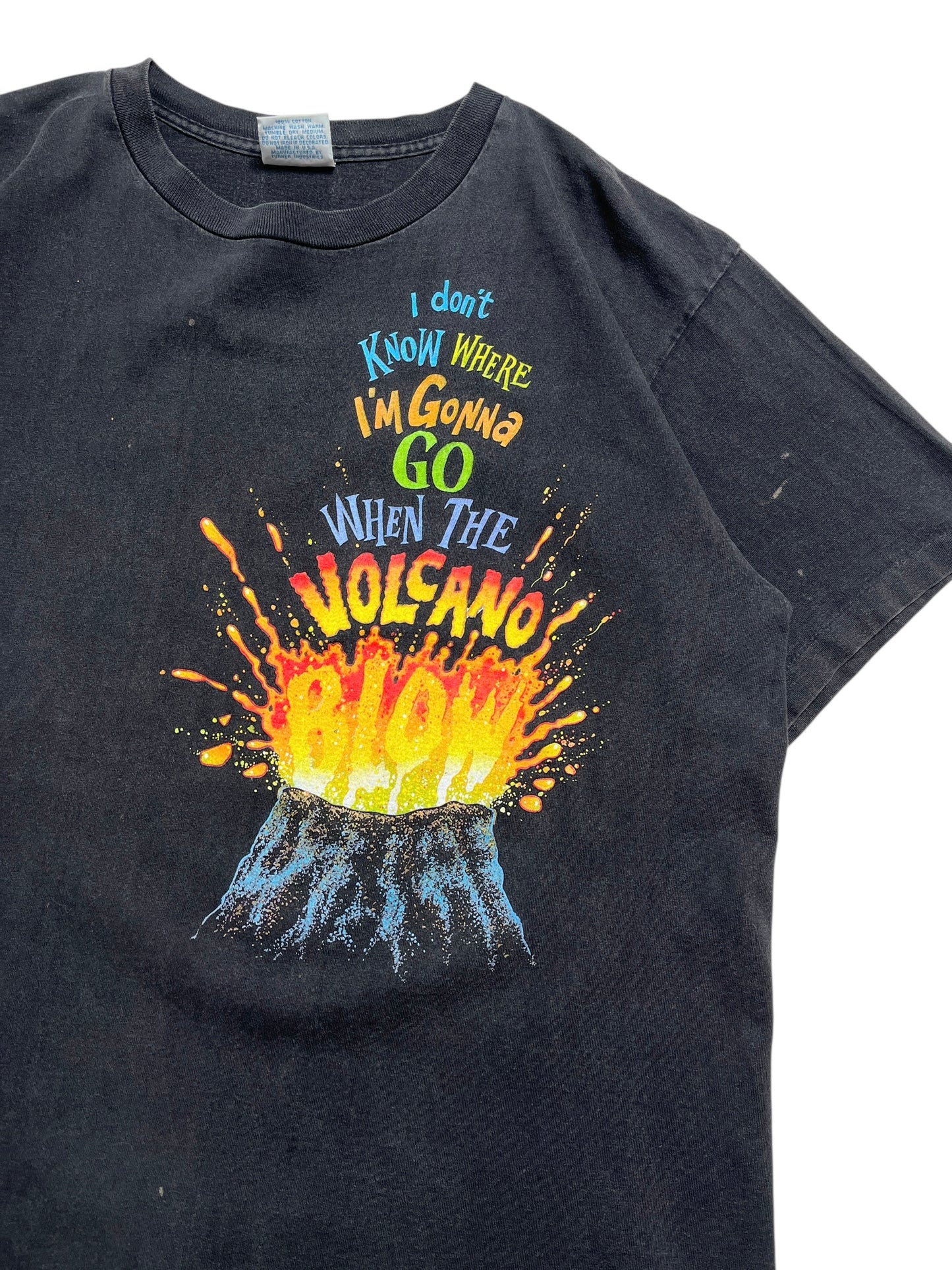 1994 Caribbean Soul Volcano T-shirt - Talla XL