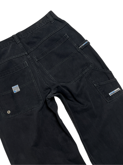 Blue zone Carpenter Denim Pant Negro - Talla 37