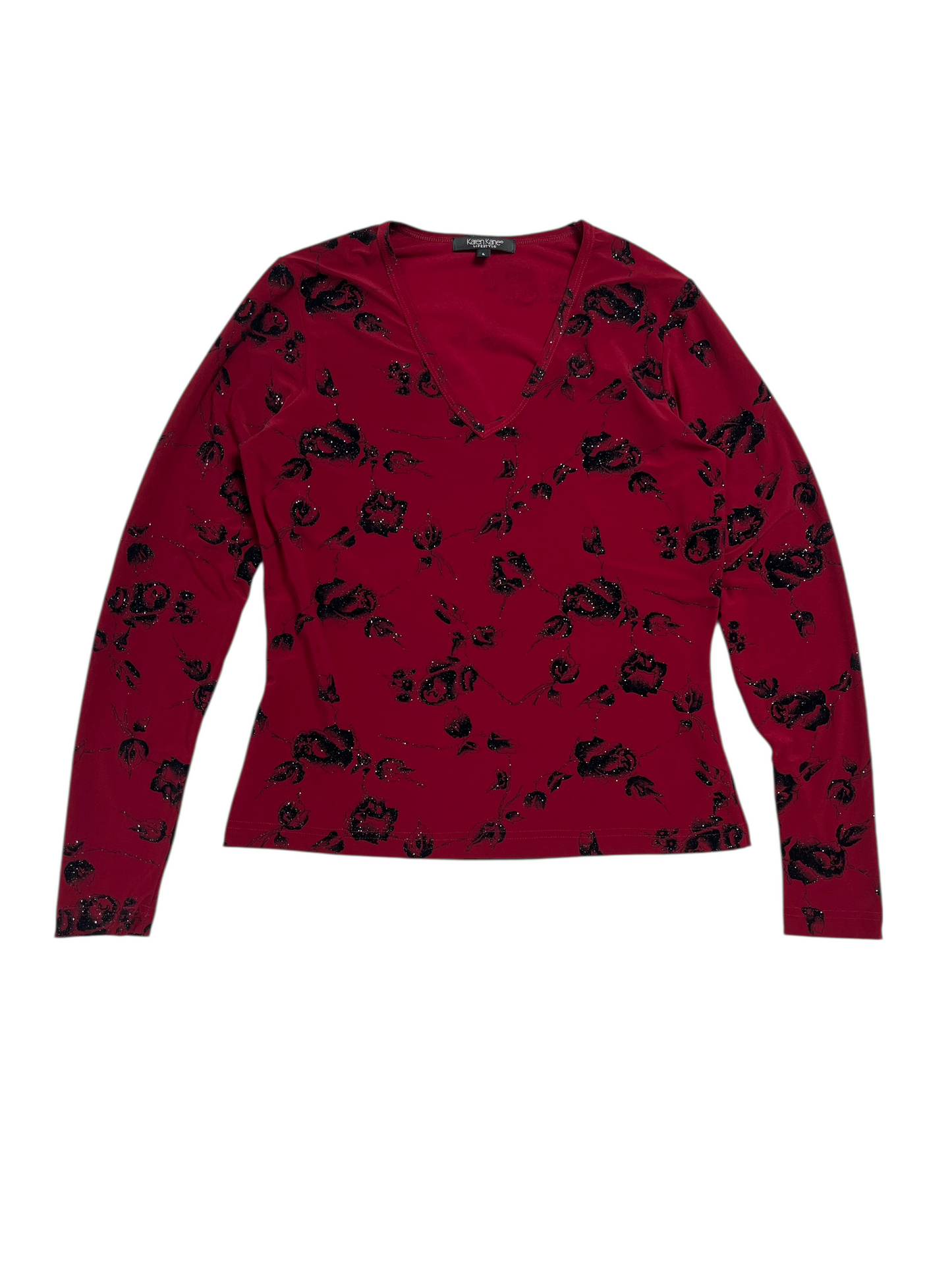 Y2K Karen Kane Top - Talla M/L