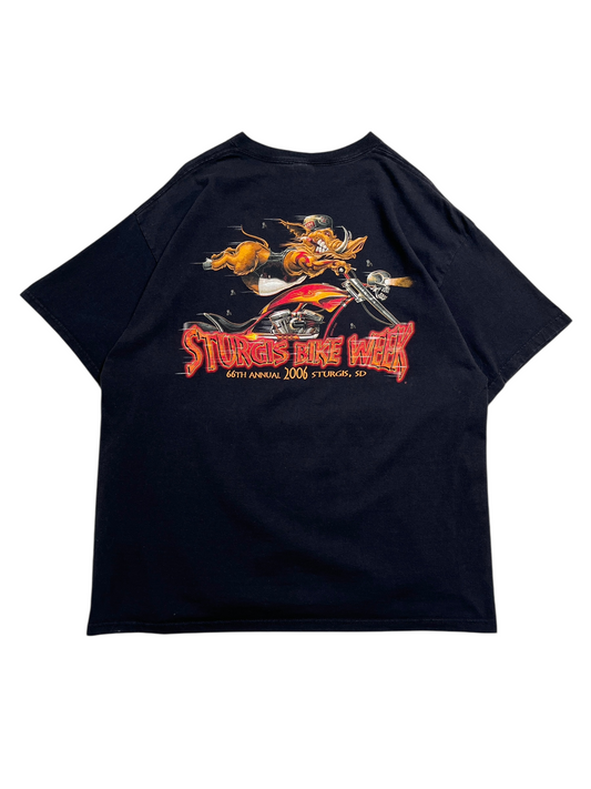 2006 Sturgis Bike Week T-shirt - Talla XL