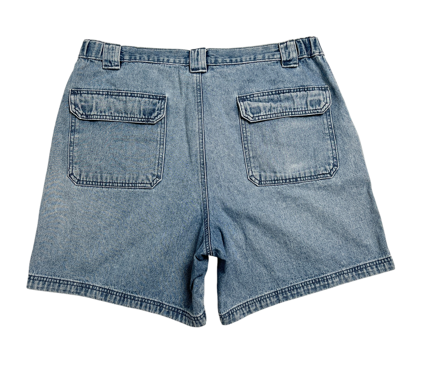 Croft&Barrow Denim Short Azul - Talla W34