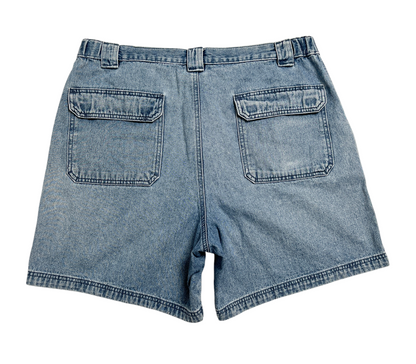 Croft&Barrow Denim Short Azul - Talla W34
