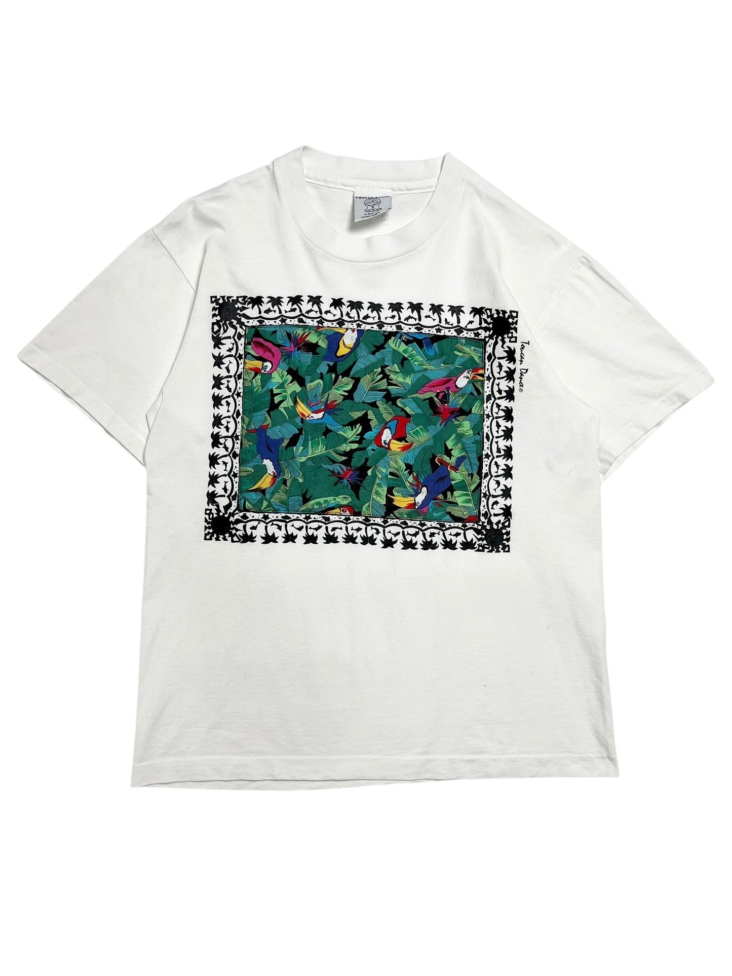 1990s Toucan Dance T-shirt - Talla M