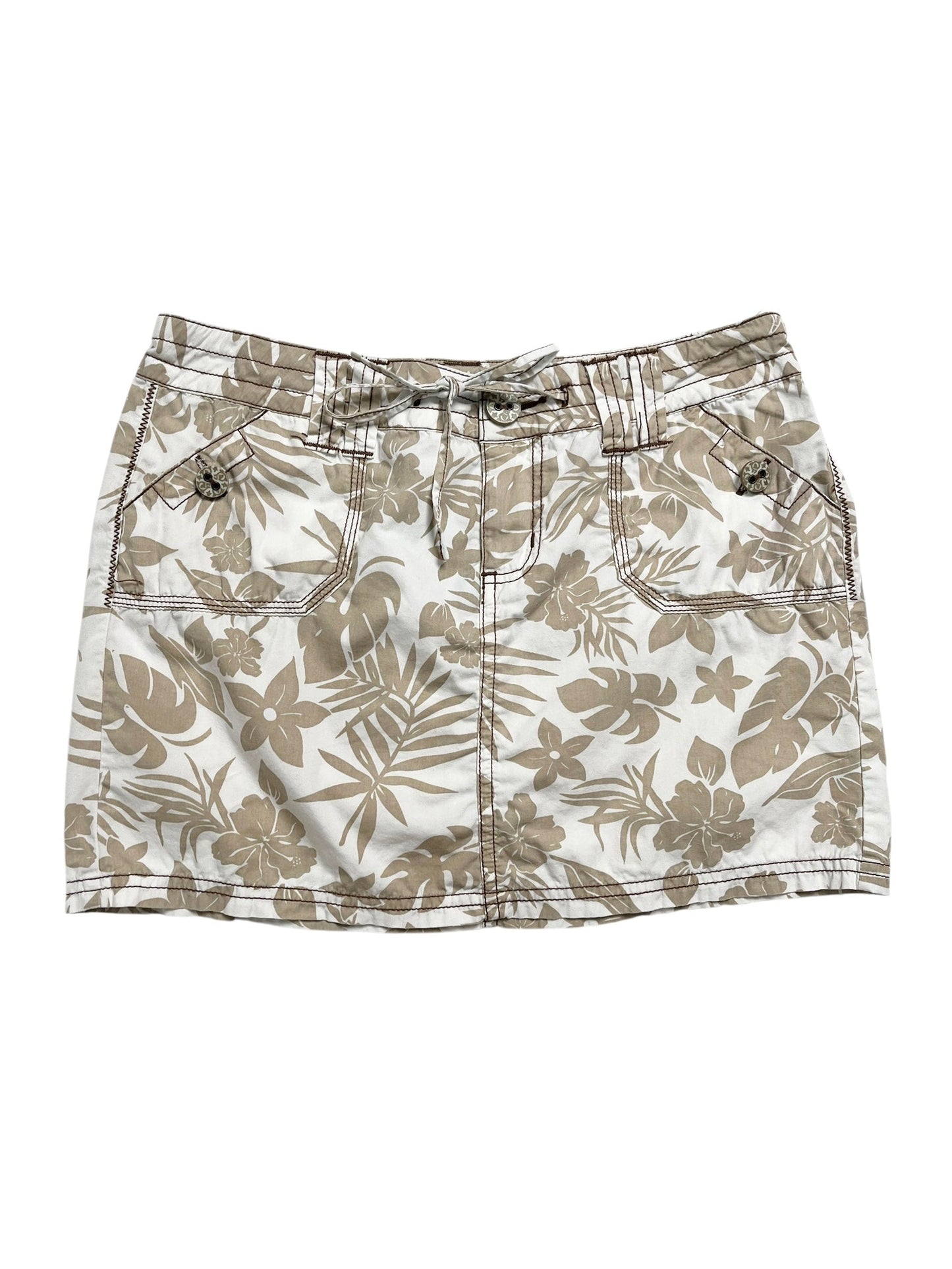 Y2K So Mini Falda Cargo Floral - Talla S