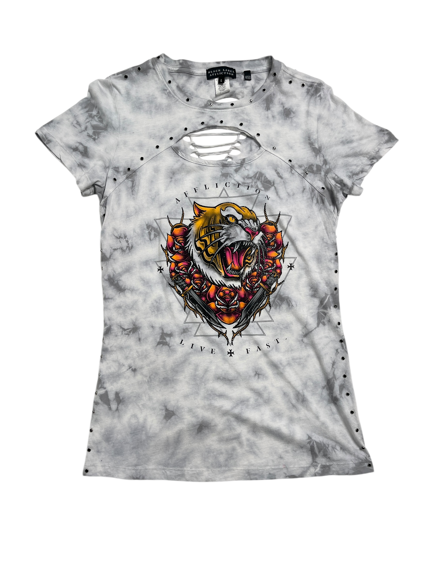 Black Label Affliction Top - Talla M/L