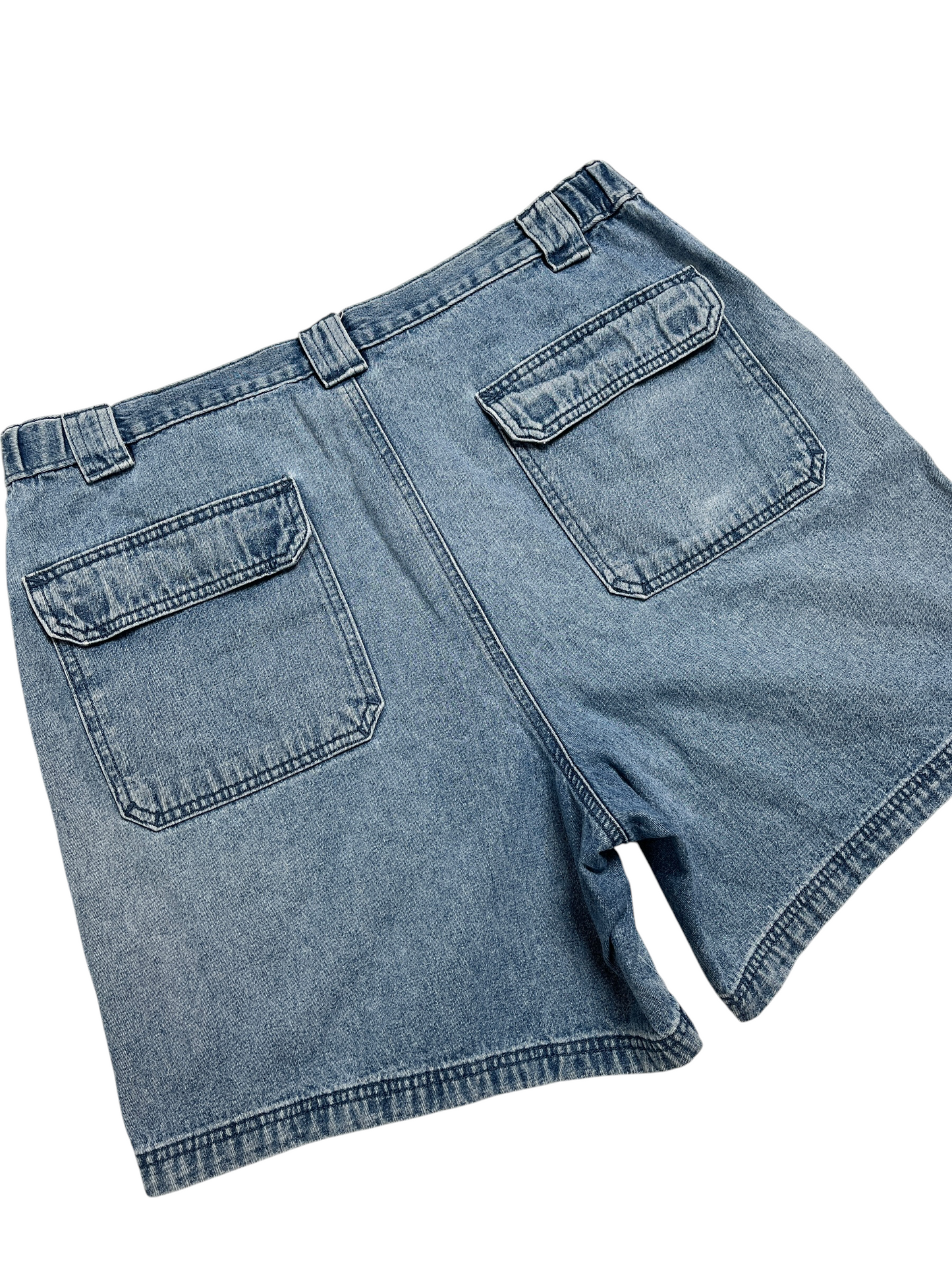 Croft&Barrow Denim Short Azul - Talla W34