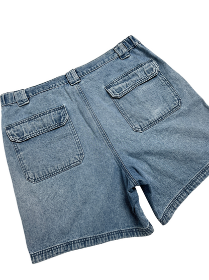 Croft&Barrow Denim Short Azul - Talla W34
