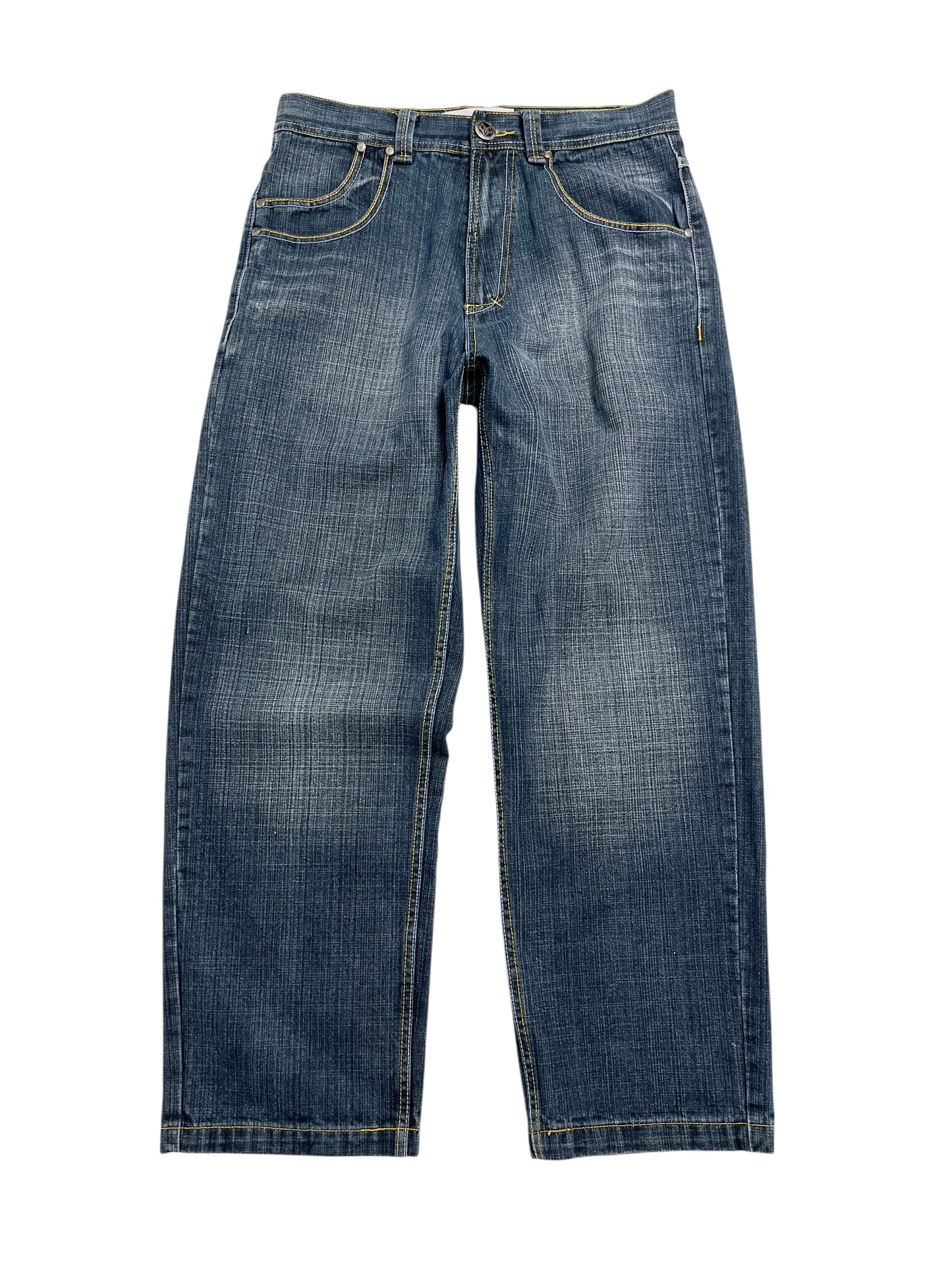 Y2K DMZ Denim Baggy Denim Pant Azul - Talla 35