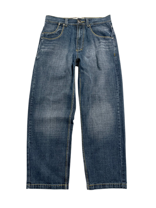 Y2K DMZ Denim Baggy Denim Pant Azul - Talla 35