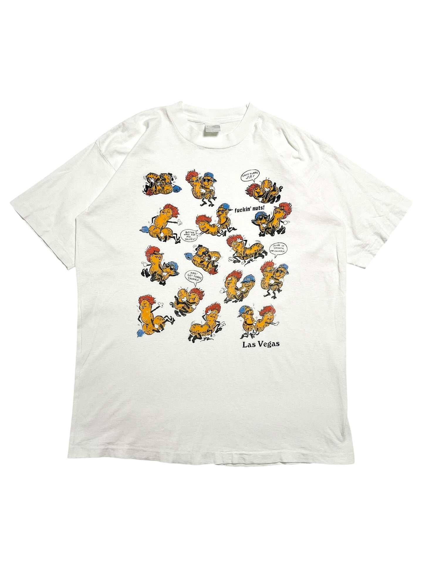 1990s Las Vegas Humor T-Shirt - Talla XL