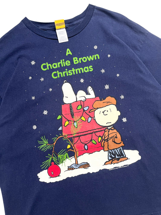 1990s Peanuts “A Charlie Brown Christmas” T-shirt - Talla XL