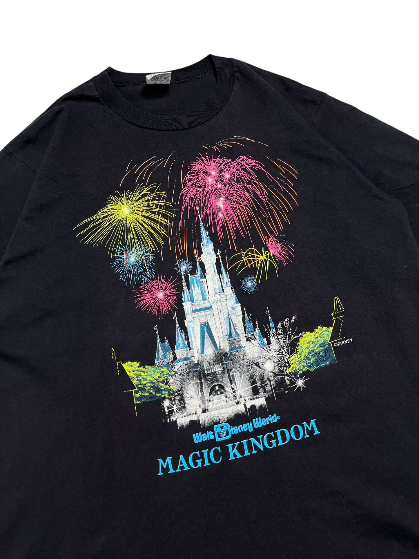 1990s Walt Disney World Magic Kingdom T-shirt - Talla XL