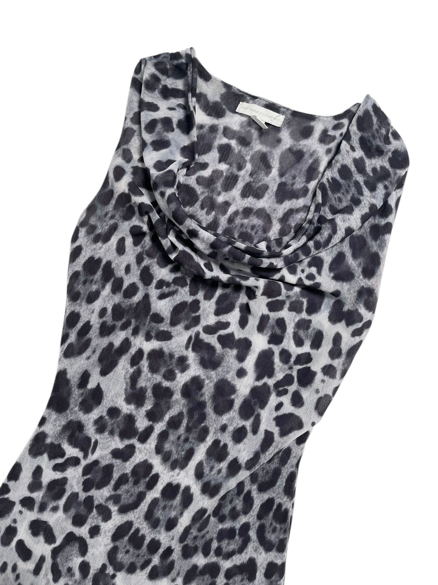Y2K NY Company Top Drapeado (Animal Print) - Talla S
