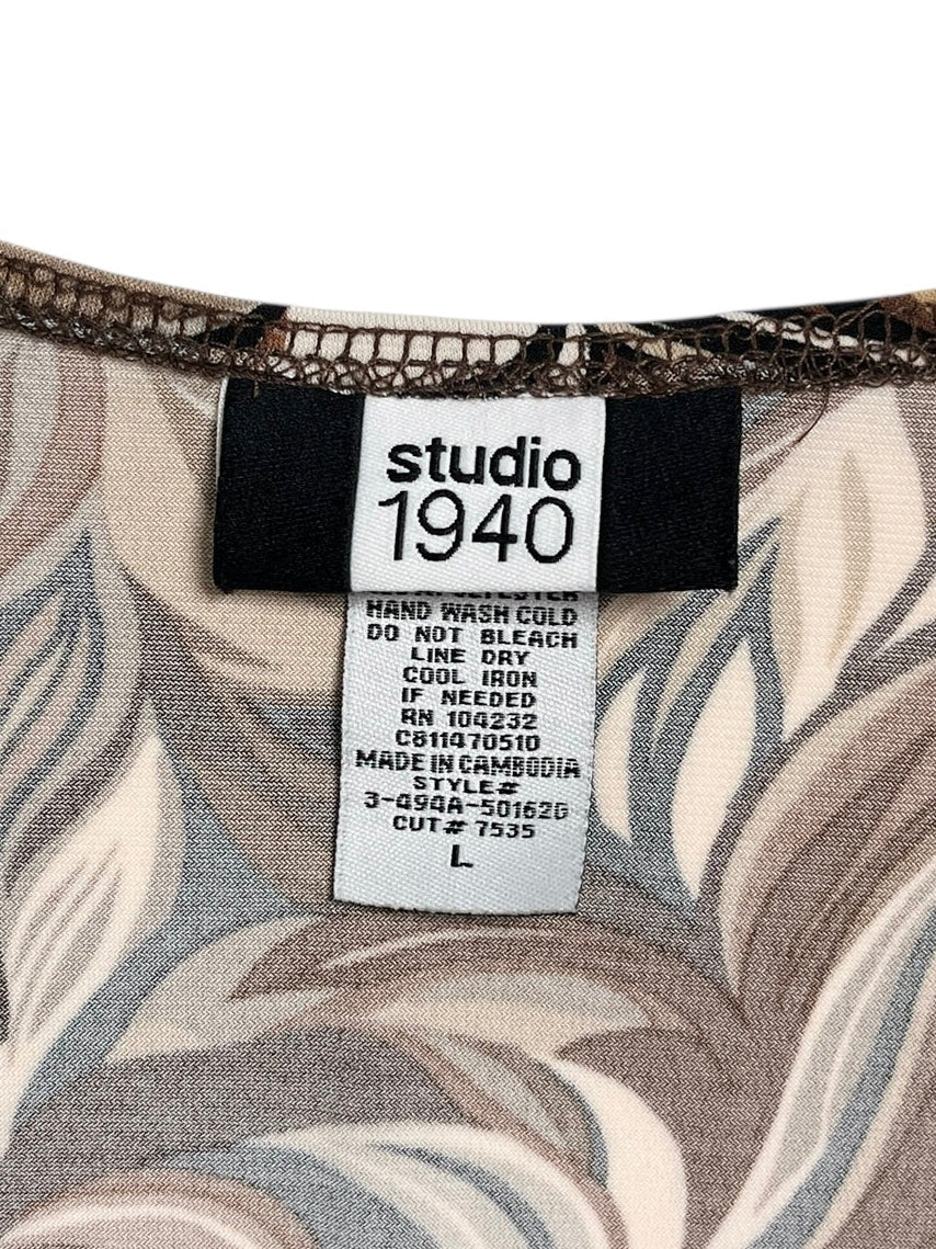 Y2K Studio 1940 Vestido Estampado - Talla L