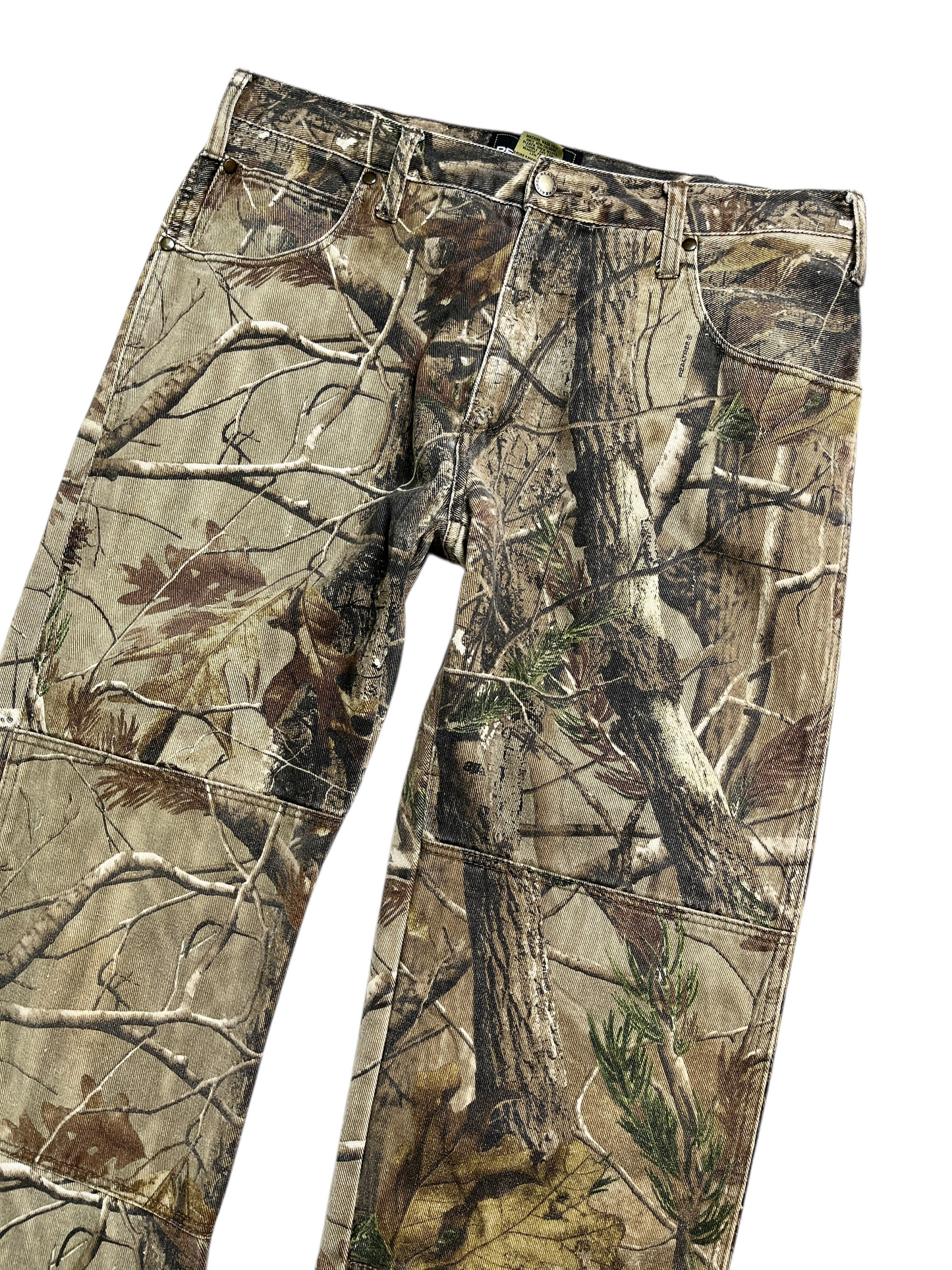 Realtree Camuflaje Double Knee Pants - Talla 35